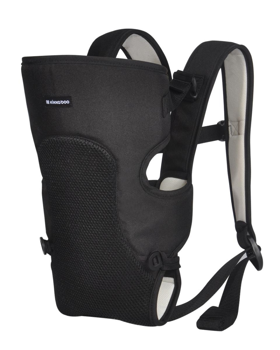 KikkaBoo Kengur nosiljka Myra Mesh Black