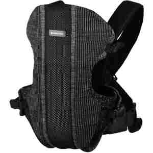 KikkaBoo Kengur nosiljka Gwen Fly Knit black