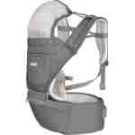KikkaBoo Kengur nosiljka 3in1 Chloe Mesh Grey - Slika 1