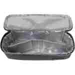 KikkaBoo Termo izolovana torba za hranu Foody dark grey - Slika 2