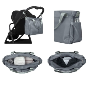 KikkaBoo Torba za mame Brielle grey KikkaBoo Torba za mame Brielle grey - Slika 5
