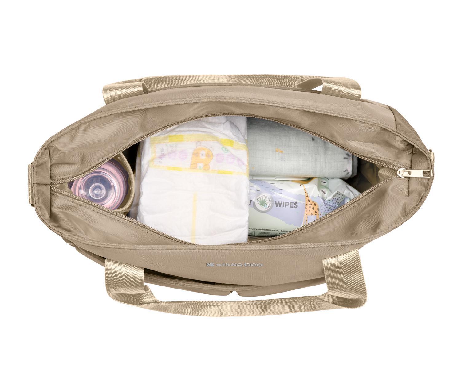 KikkaBoo Torba za mame Brielle beige KikkaBoo Torba za mame Brielle beige