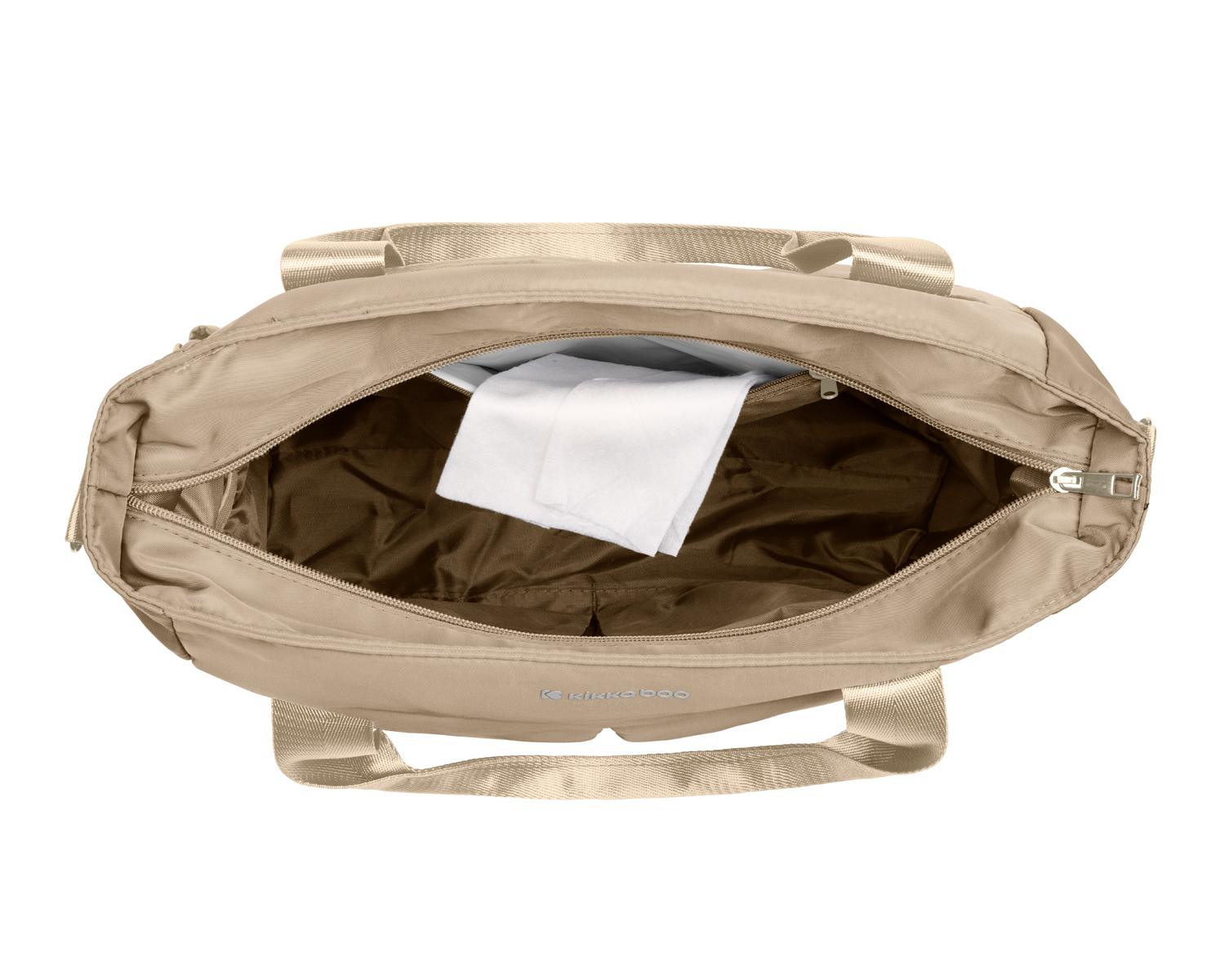 KikkaBoo Torba za mame Brielle beige KikkaBoo Torba za mame Brielle beige