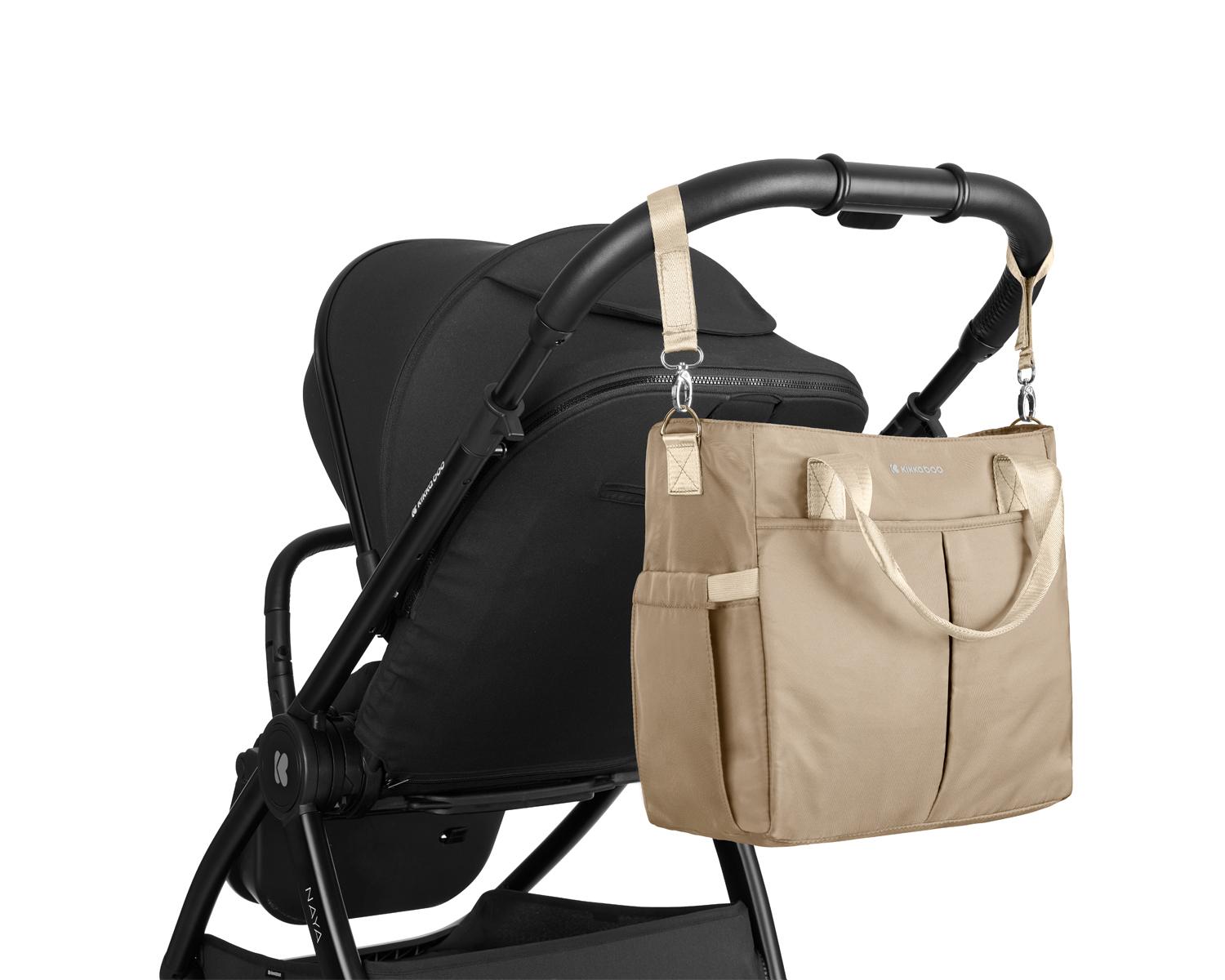 KikkaBoo Torba za mame Brielle beige KikkaBoo Torba za mame Brielle beige