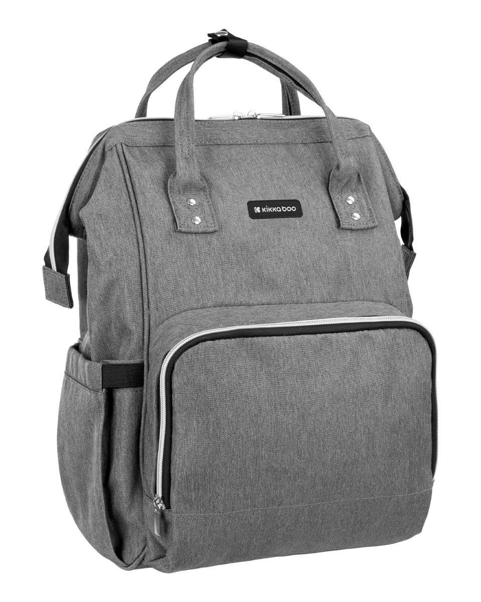 KikkaBoo Torba za mame Siena dark grey