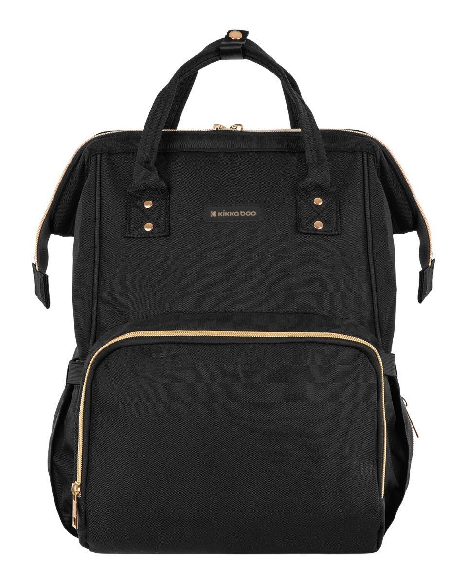 KikkaBoo Torba za mame Siena black/gold