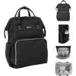 KikkaBoo Torba za mame Siena black/silver KikkaBoo Torba za mame Siena black/silver - Slika 2