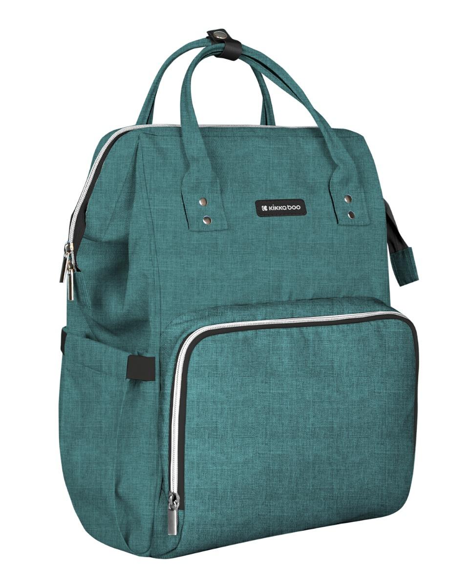 IMG_2921 KikkaBoo Torba za mame Siena dark mint