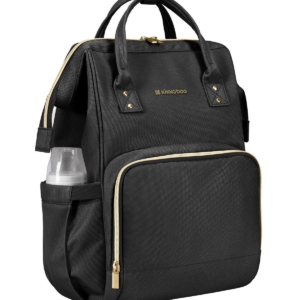 KikkaBoo Torba za mame Siena premium black/gold - Slika 8
