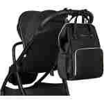 KikkaBoo Torba za mame Siena premium black/gold - Slika 11