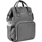 KikkaBoo Torba za mame Siena premium dark grey - Slika 4