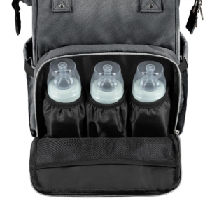 KikkaBoo Torba za mame Siena premium dark grey KikkaBoo Torba za mame Siena premium dark grey - Slika 10