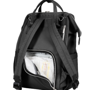 KikkaBoo Torba za mame Siena premium black/silver - Slika 6