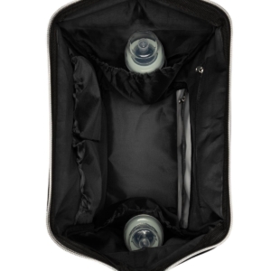 KikkaBoo Torba za mame Siena premium black/silver - Slika 8