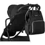 KikkaBoo Torba za mame Siena premium black/silver KikkaBoo Torba za mame Siena premium black/silver - Slika 11