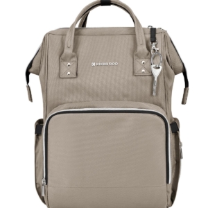 KikkaBoo Torba za mame Siena premium beige - Slika 5