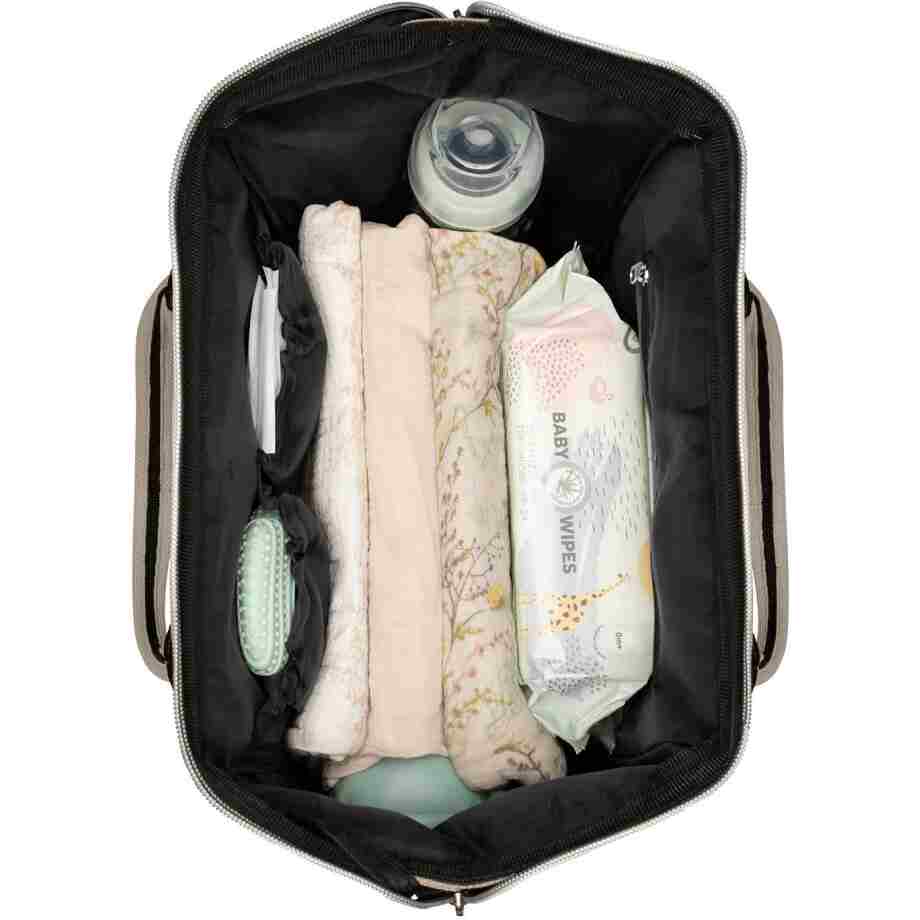 KikkaBoo Torba za mame Siena premium beige IMG 2973