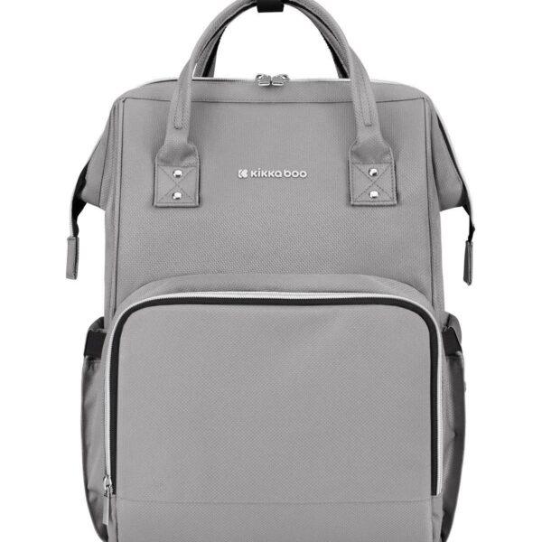 KikkaBoo Torba za mame Siena premium light grey