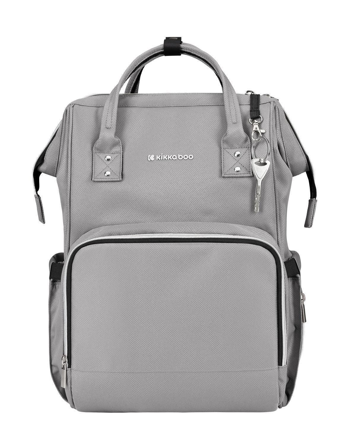 KikkaBoo Torba za mame Siena premium light grey KikkaBoo Torba za mame Siena premium light grey