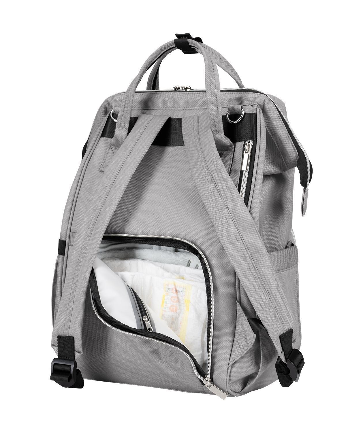 KikkaBoo Torba za mame Siena premium light grey KikkaBoo Torba za mame Siena premium light grey