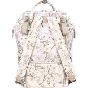 KikkaBoo Torba za mame Siena Luxe Secret Garden beige - Slika 2