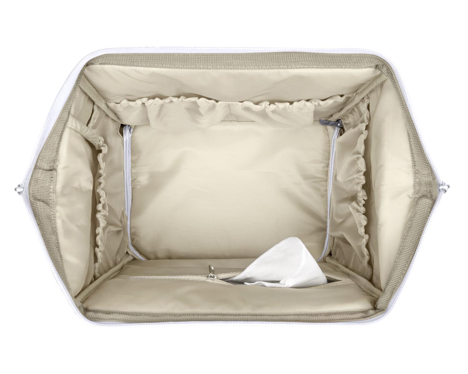 KikkaBoo Torba za mame Siena Luxe Secret Garden beige