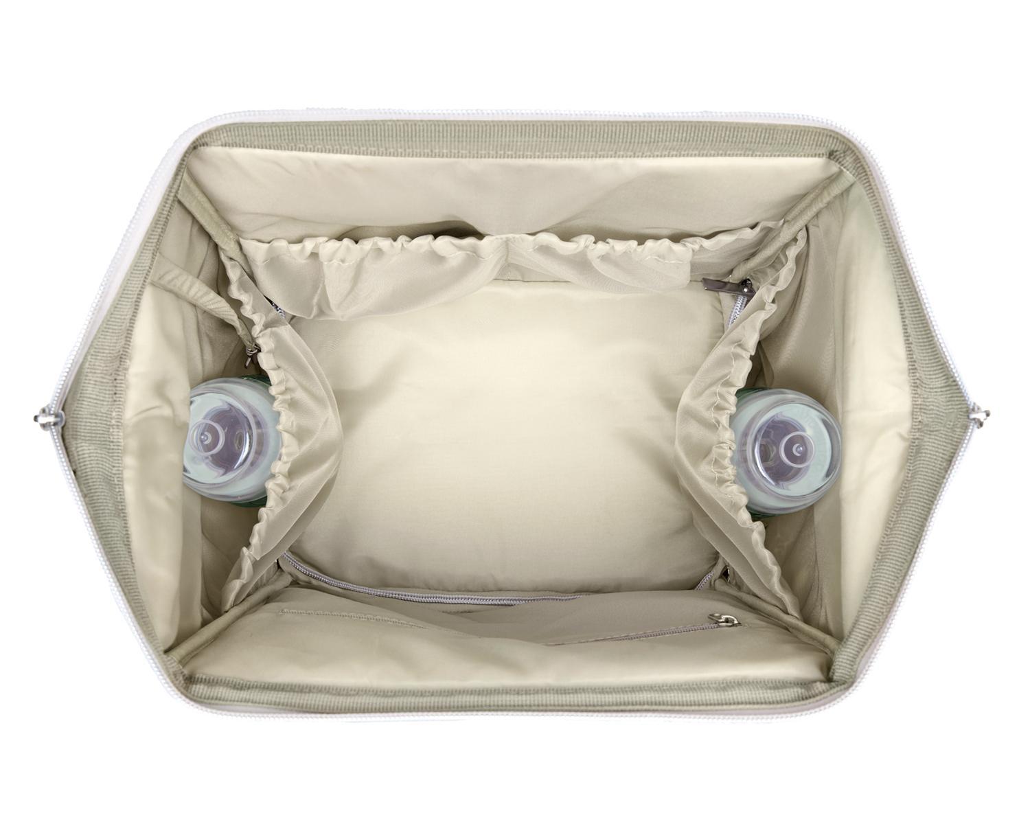 KikkaBoo Torba za mame Siena Luxe Secret Garden beige