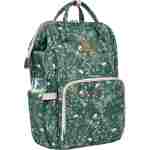 KikkaBoo Torba za mame Siena Lux Secret Garden Deep green KikkaBoo Torba za mame Siena Lux Secret Garden Deep green - Slika 4