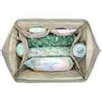 KikkaBoo Torba za mame Siena Lux Secret Garden Deep green KikkaBoo Torba za mame Siena Lux Secret Garden Deep green - Slika 9