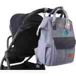 KikkaBoo Torba za mame Myla grey - Slika 3