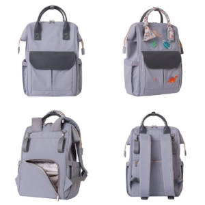 KikkaBoo Torba za mame Myla grey KikkaBoo Torba za mame Myla grey - Slika 4