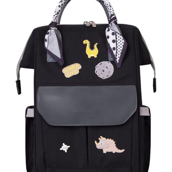 KikkaBoo Torba za mame Myla black