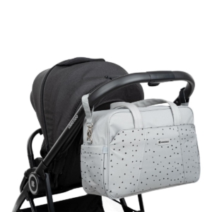 KikkaBoo Torba za mame Chelsea Dots Grey kikkaboo torba za mame chelsea dots grey moderna bliži prikaz