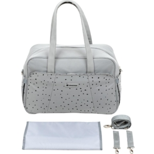 KikkaBoo Torba za mame Chelsea Dots Grey kikkaboo torba za mame chelsea dots grey moderna pogled sa strane
