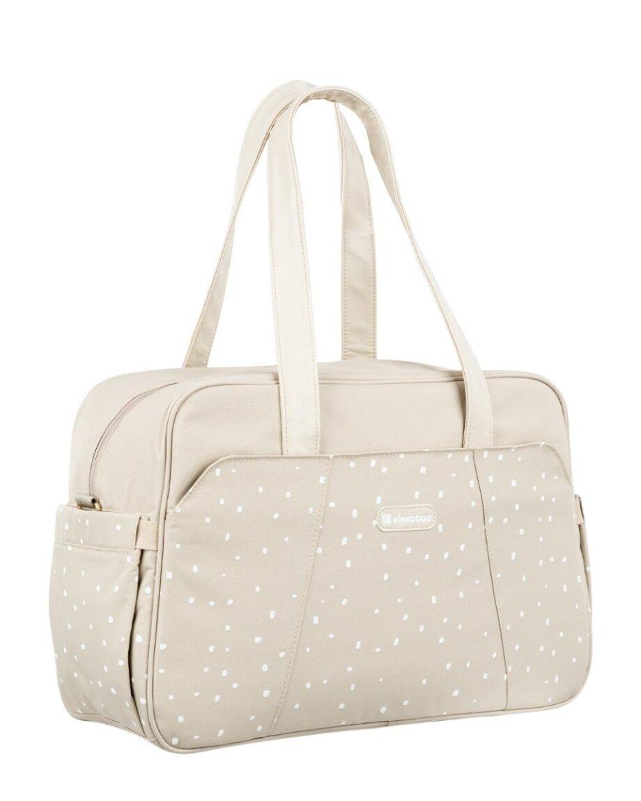 kikkaboo torba za mame chelsea dots beige
