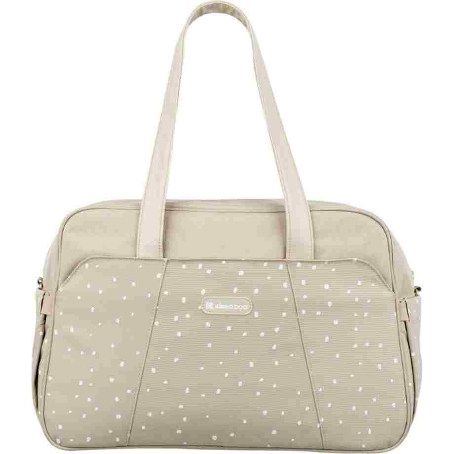 kikkaboo torba za mame chelsea dots beige detalj
