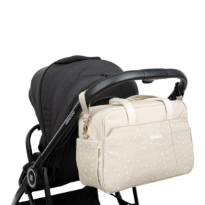 KikkaBoo Torba za mame Chelsea Dots Beige kikkaboo torba za mame chelsea dots beige bliži prikaz