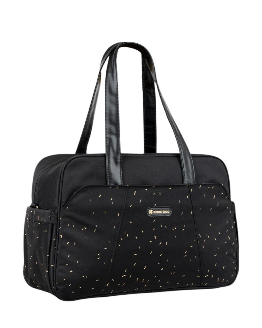kikkaboo torba za mame chelsea confetti black