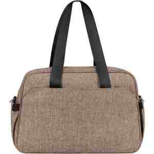 kikkaboo torba za mame chelsea premium beige detalj