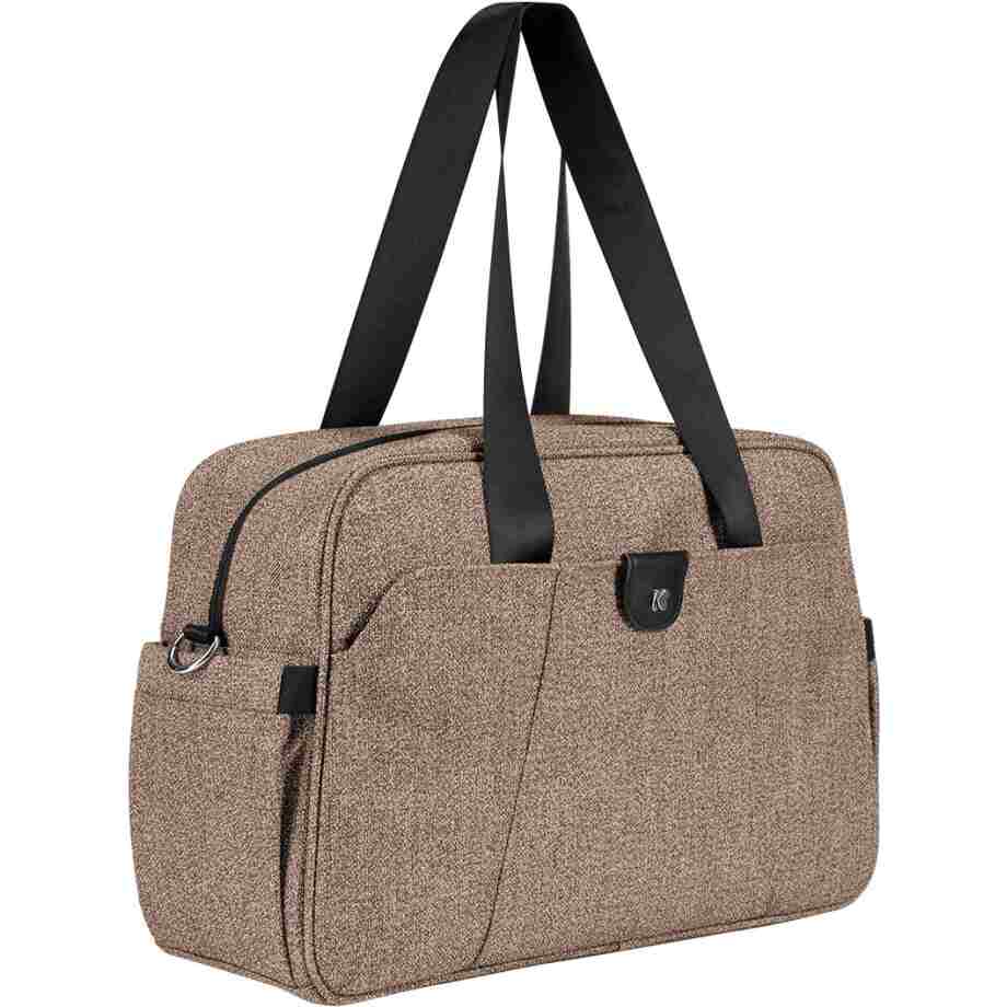 kikkaboo torba za mame chelsea premium beige bliži prikaz
