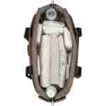 kikkaboo torba za mame chelsea premium beige tekstura materijala