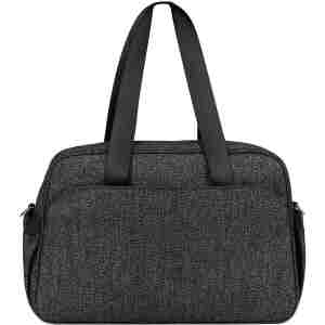 kikkaboo torba za mame chelsea premium black od poliestera detalj