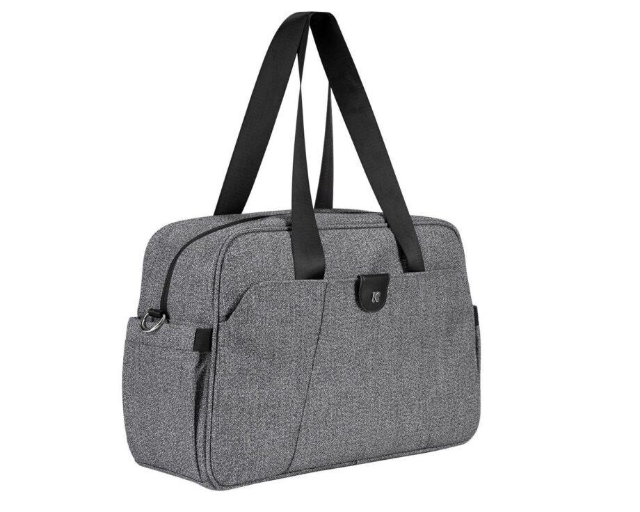 kikkaboo torba za mame chelsea premium grey bliži prikaz