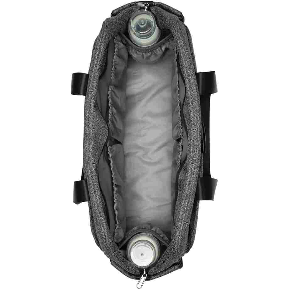 kikkaboo torba za mame chelsea premium grey zadnja strana