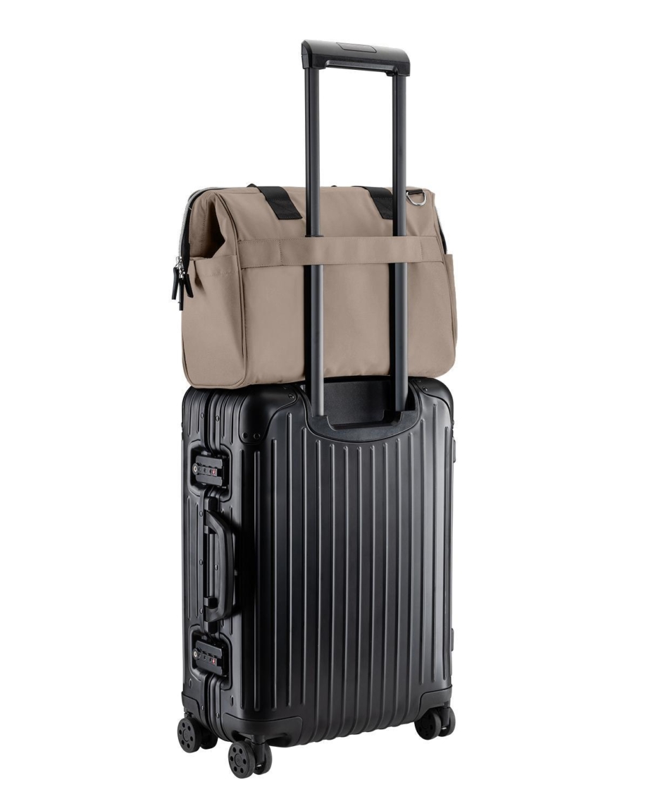 KikkaBoo Torba za mame Maxi beige kikkaboo torba za mame maxi beige od 100% poliestera pogled sa strane