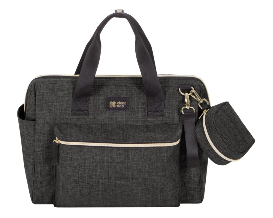 kikkaboo torba za mame maxi black od poliestera