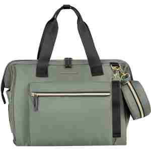 kikkaboo torba za mame army green od poliestera