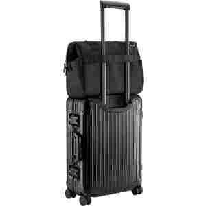kikkaboo torba za mame premium black pogled sa strane