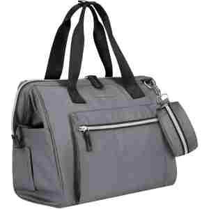 kikkaboo torba za mame premium grey detalj