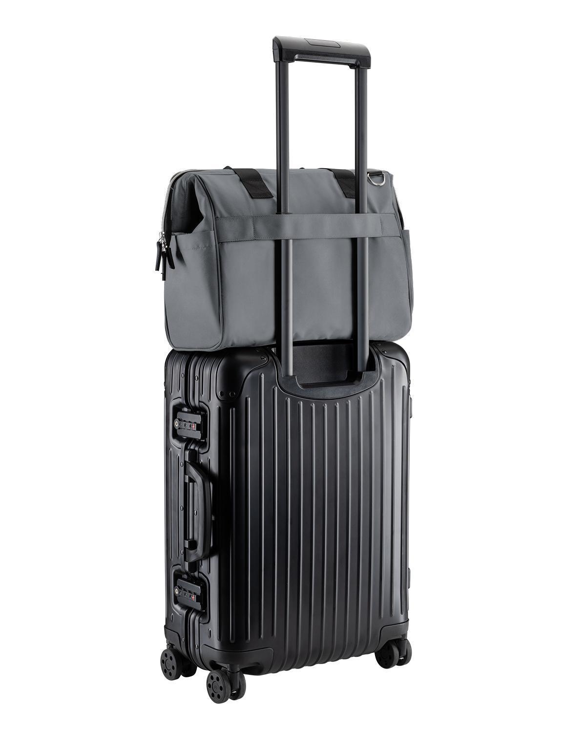 KikkaBoo Torba za mame Maxi premium grey kikkaboo torba za mame premium grey pogled sa strane